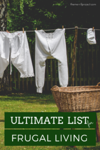 I LOVE frugal living! I complied a list of the ULTIMATE Frugal Living Websites for a quick go-to to help you out! I have found TONS of useful information