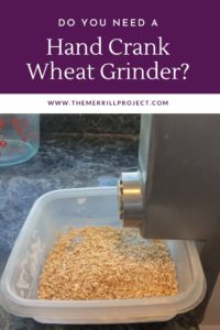 A lot of people asking me "What type of wheat grinder to buy for food storage?" I have two favorite wheat grinders, but my favorite hand wheat grinder