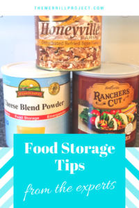 Find out the number one food storage tip from the experts who have been storing food for years. Read this to start building your food supply.